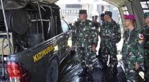 Pangkogasgabpad Tinjau Sarana dan Prasarana Observasi WNI Grand Princess di Natuna