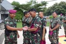 Dankima Brigif 1 Mar Beri Penghargaan kepada Prajurit Rencong Sakti