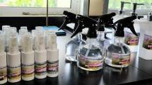 Unit Pendidikan Kemenperin Mampu Produksi 1.700 Botol Hand Sanitizer