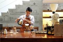 Ilustrasi Kedai Kopi