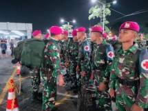 Korps Marinir Kembali Dipercaya Dukung Observasi dan Perawatan di Wisma Atlet Kemayoran 