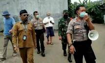Babinsa dan Binamas Astek Leguti Tangsel Lakukan Penyuluhan Covid 19