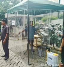 Bluebird siapkan Bilik Disinfektan antisipasi Corona