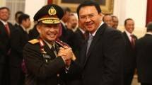 Kapolri Jenderal Tito Karnavian dan Gubernur DKI Ahok