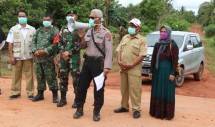 Satgas Pamtas RI-PNG Yonif 411 Kostrad Sosialisasikan Pencegahan Virus Corona 