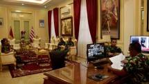 Tangkal Penyebaran Corona, Dankormar Ratas Via Teleconference