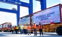 Pelabunan Kuala Tanjung Layani Pelayaran Peti Kemas Internasional