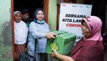 Penyerahan Bantuan 1.00 Paket Semako untuk Dhuafa Prgram Tangkal Corona