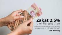 Tunaikan zakat 2,5 % harta anda (Foto:sharinghappiness.org)