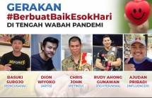 PSBB Dimulai, Influencer Sebarkan Virus #BerbuatBaikEsokHari
