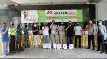 PT Modernland Realty Tbk. salurkan bantuan sembako bagi masyarakat terdampak Covid-19