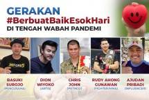 Sejumlah influencer lainnya seperti Chris John, Rudy 'Ahong' Gunawan, Ajudan Pribadi, dan beberapa lainnya juga turut membuat video singkat dan mengajak masyarakat untuk #BerbuatBaikEsokHari 