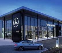 Ilustrasi diler Mercedesbenz