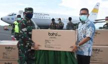 TNI Distrubusi APD di Sejumlah Daerah 