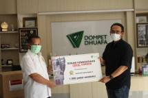 Dompet Dhuafa Gandeng Kanwil DJP Jakarta Selatan II Distribusikan 1.000 Sembako untuk Warga Terdampak Covid-19