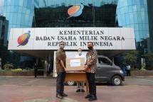 TelkomGroup Serahkan 44 Ventilator kepada Yayasan BUMN Tangani Covid-19
