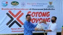 Jababeka Gandeng Baznas Salurkan Paket Sembako untuk Warga Terdampak Covid-19 di 13 Desa