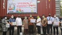 Pelindo IV Bersama BUMN di Sulsel Salurkan Bantuan untuk Masyarakat Terdampak COVID-19 