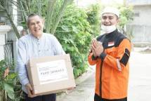 Dompet Dhuafa Salurkan Donasi Sembako untuk Guru Ngaji 