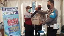 BSI Peduli Salurkan Masker dan Handsanitizer 
