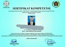 Sertifikat UKW Palsu Ilegal