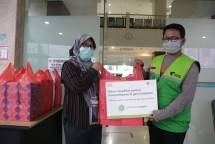 Tokopedia bersama Dompet Dhuafa Mendistribusikan Nutrisi bagi Para Tim Medis di RSUD Tangerang Selatan