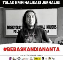 PWI bersama Aliansi Media meminta Bebaskan Pemred Banjarhits