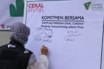 Kampung Merdeka Cekal Corona