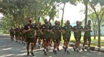 Cara Prajurit Marinir Infantri Sidoarjo Jaga Kebugaran Fisik