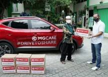 MG motor indonesia salurkan donasi