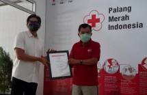 Donasi Rp1,3 Miliar dari Mahaka Group kepada PMI 