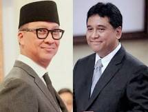 Menperin Agus Gumiwang dan Ketua Apindo Haryadi Sukamdani (foto Ist: Repro tim Industry.co.id) 