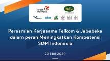 Penandatanganan MoU secara Virtual antara Jababeka Group dan Telkom soal Pengembangan Kompetensi Kerja Bagi Milenial