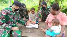 Anjangsana, Sarana Satgas Pamtas Yonif 411 Kostrad Dekat dengan Masyarakat Perbatasan