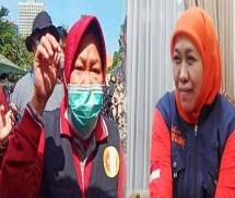 Risma 'Ngamuk' Ngaku Diserobot, Anak Buah Khofifah Bantah dan Beberkan Kronologi Lengkap Turunnya Bantuan 2 Mobil PCR