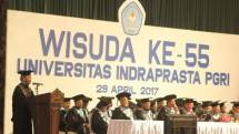 Wisuda Universitas Indraprasta PGRI ke-55