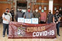 Ribuan Masker Donasi Bali United untuk Kabupaten Bulelelng