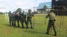 Agar Kesehatan Prajurit Marinir Semakin Solid Gelar Sepakbola antar Kompi