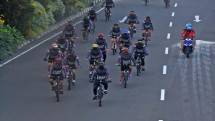  Perwira Brigif 2 Marinir Gowes Bersama Tingkatkan Kebugaran dan Kebersamaan