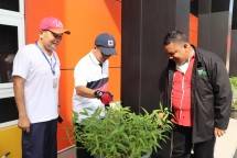 Dompet Dhuafa Bersama BPBD Provinsi Sumatera Utara Canangkan Kebun Pangan Keluarga 