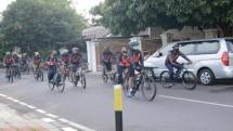  Komandan Marinir Gowes Keliling Kompleks Kodamar Sunter Jakarta