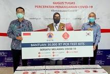 LOTTE Group Gelontorkan 30 Ribu Alat Tes RT-PCR untuk Penanganan Covid-19