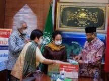 450 Ribu Masker Donasi Gajah Tunggal Group untuk MUI, NU dan Pemuda Ansor