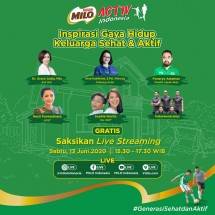 Peluncuran Gerakan MILO ACTIV Indonesia 