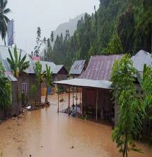 Innalillahi...Banjir Bone Bolango Gorontalo Rendam 2.504 Rumah, 400 Warga Terpaksa Mengungsi