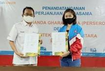 Penandatanganan Perjanjian Kerja Sama LinkAja Dengan BGR Logistics