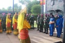 Komandan Brigade Inf 4 Marinir/BS Kunjungan Kerja ke Batalyon Inf 10 Mar Surabaya