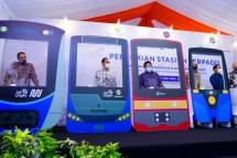 Peresmian Stasiun Terpadu
