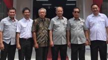 Direktur Jendral Kelembagaan IPTEK DIKTI Patdono Suwignjo hadir dalam acara pendirian sekolah vokasi AKSI di Rembang dan Pidie hari ini di kampus AKSI Rembang (duta)