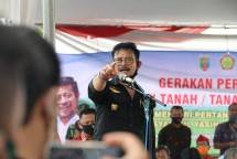 Wuih, Lampung Tengah Lakukan Gerakan Percepatan Tanam 